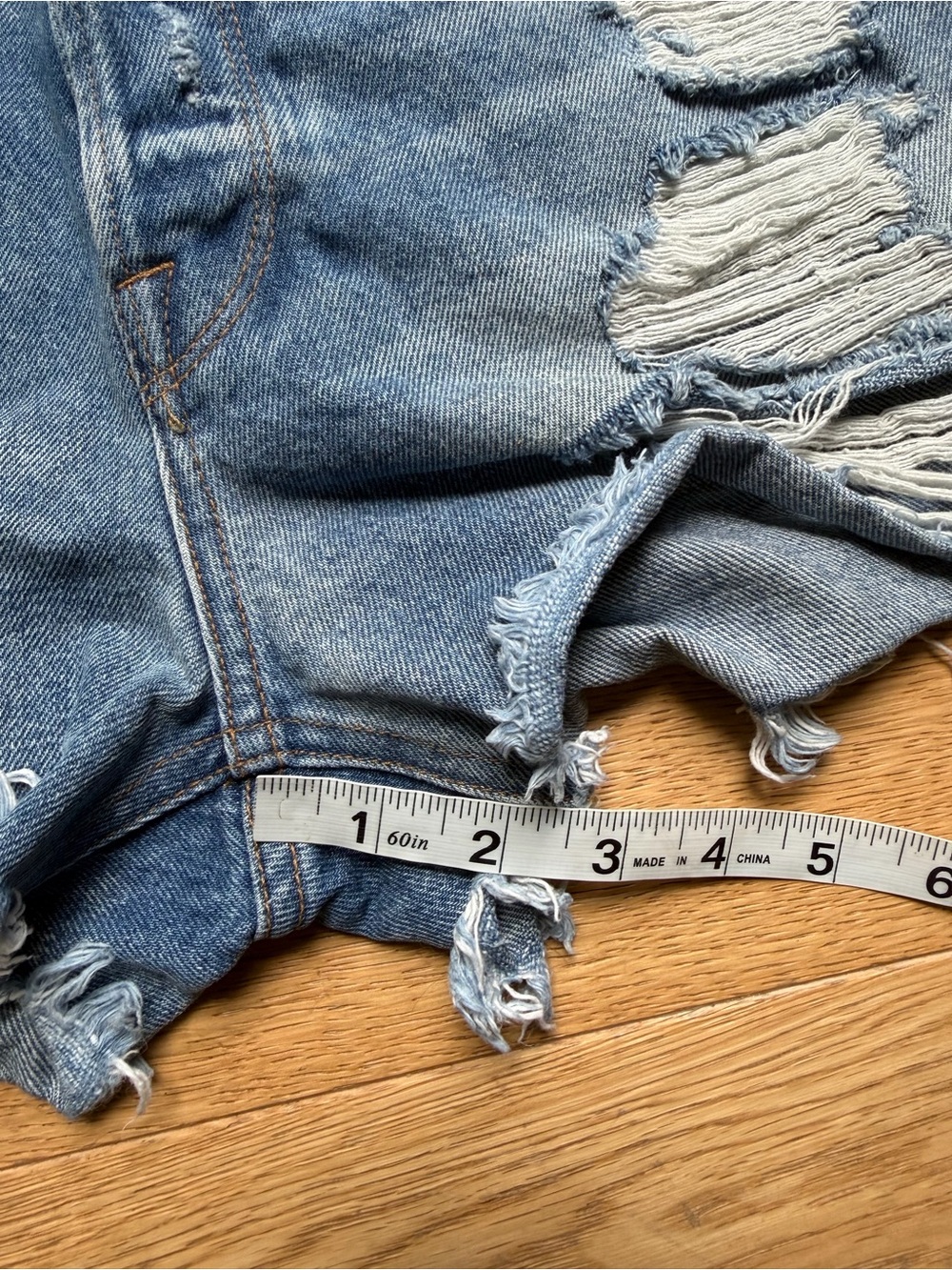 Frame Denim Le Original short Re Release Troubadour - 28 - Picture 14 of 17